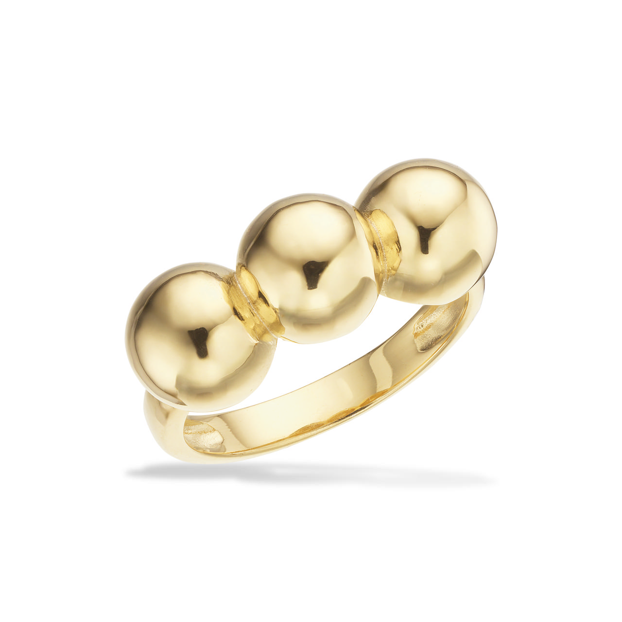 Ring kugler sølv fg.