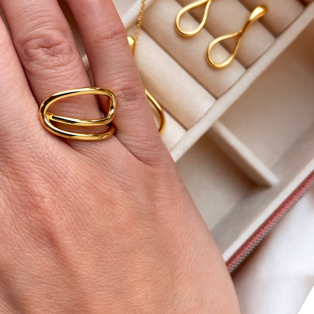 Ring sølv fg.