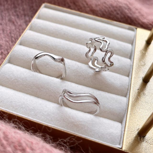 *Ring sølv