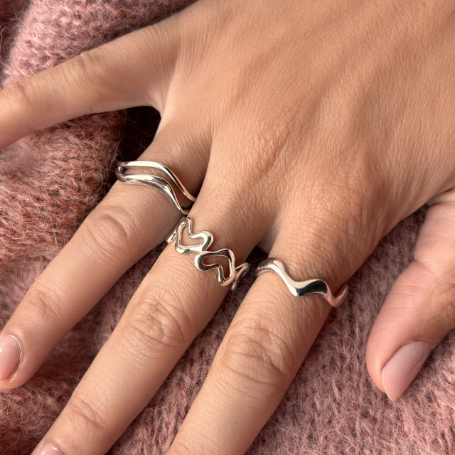 *Ring sølv