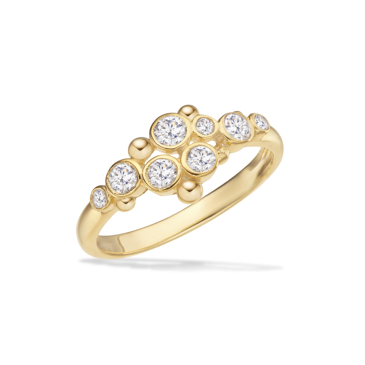 *Ring cubic zir. sølv fg.