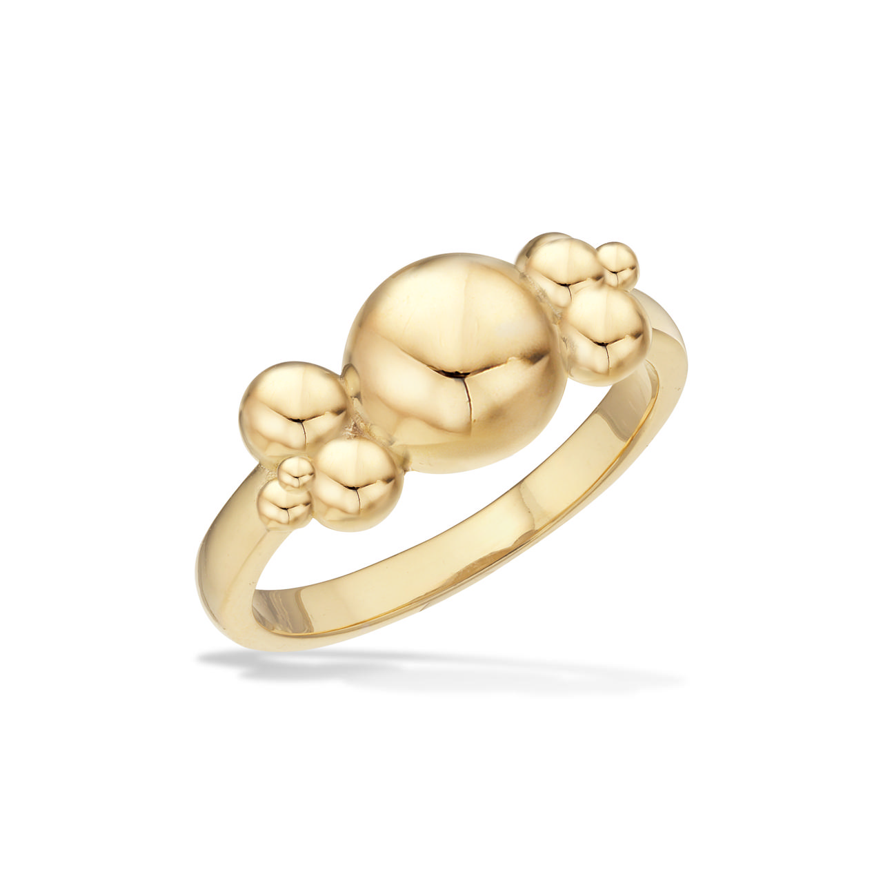 *Ring kugler sølv fg.