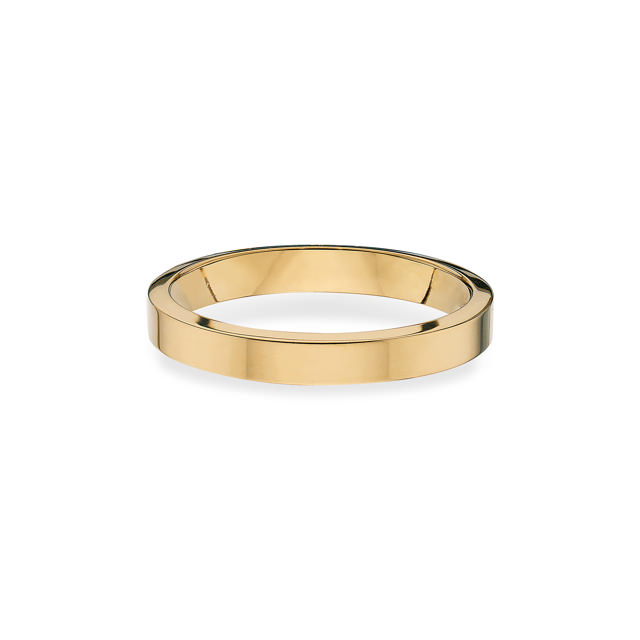 Grace Ring herre 14 kt.rd u/sten