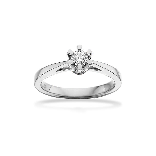 Prinsesse ring 0,20 H-W/VVS 14 kt