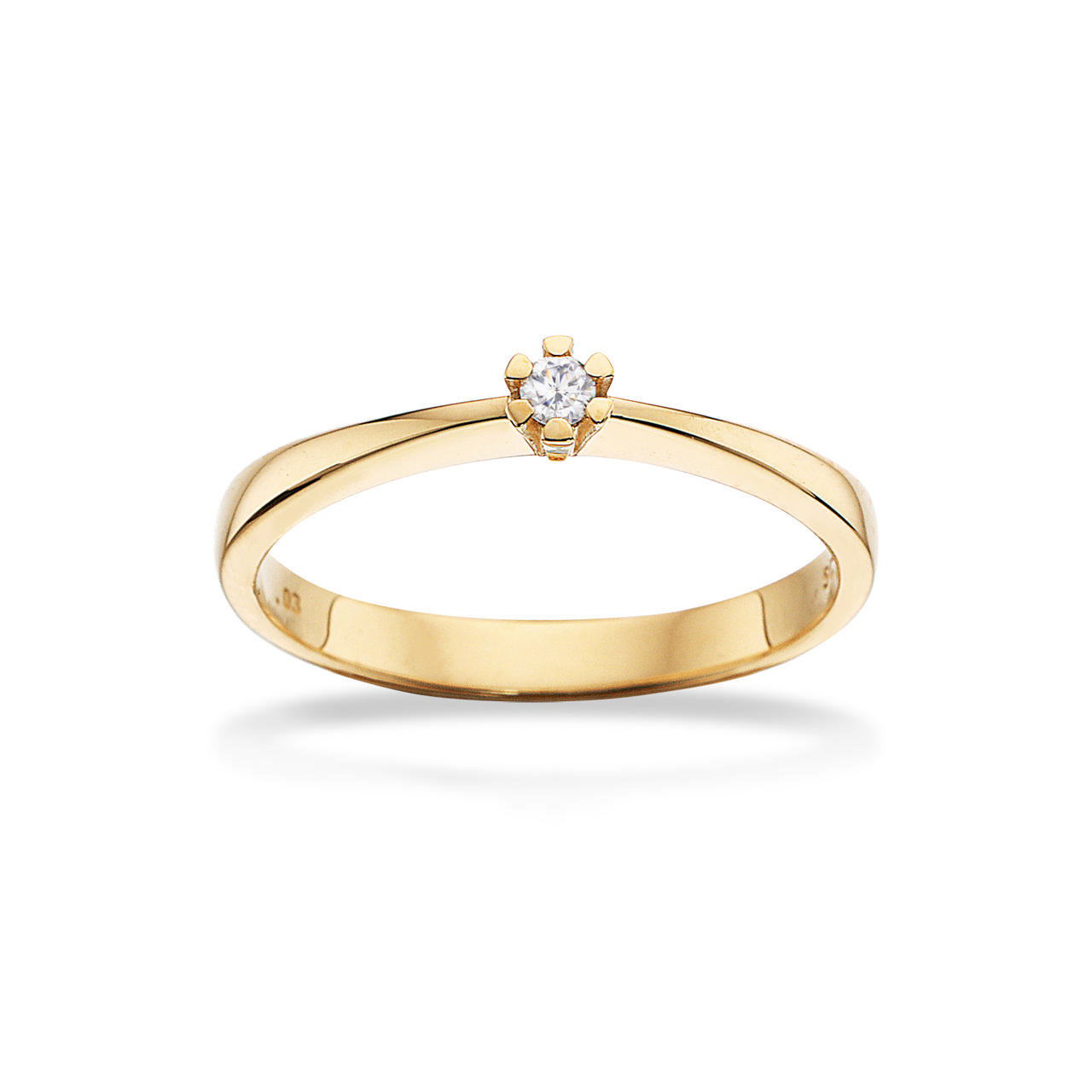 *Vida ring 0,03 H-W/P1 8 kt