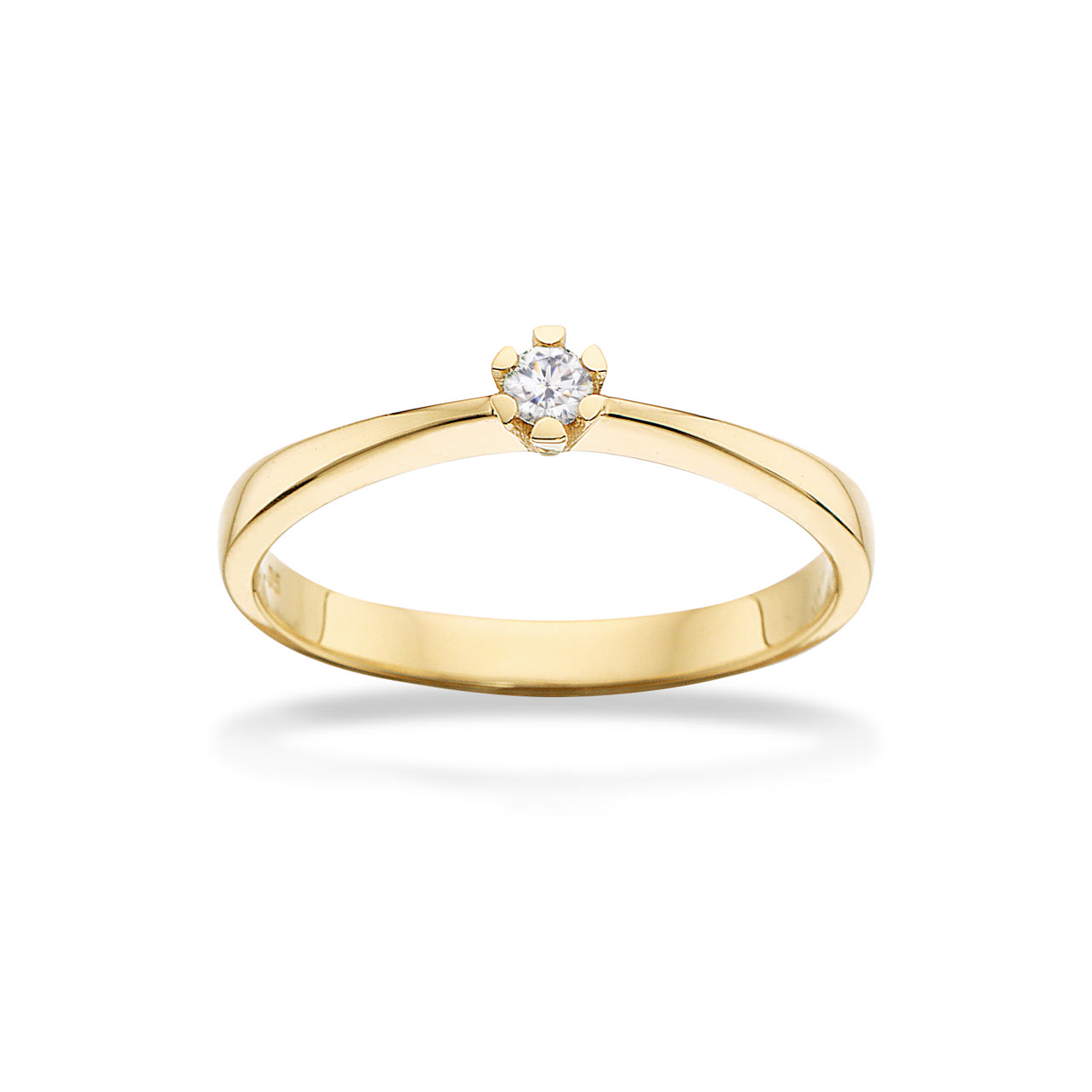 *Vida ring 0,05 H-W/P1 8 kt