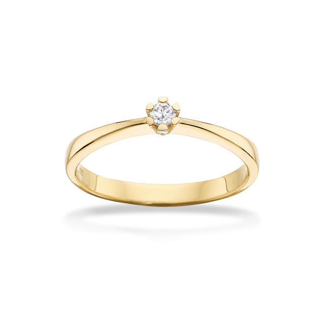 *Vida ring 0,05 H-W/P1 8 kt