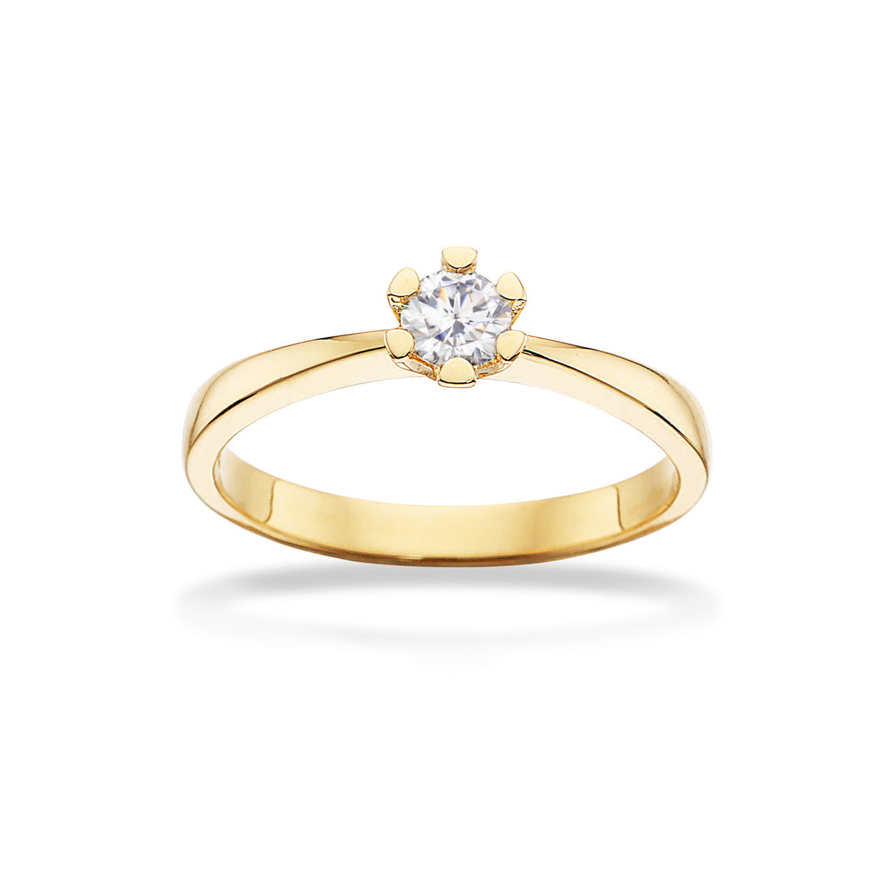 *Vida ring 0,20 H-W/P1 8 kt