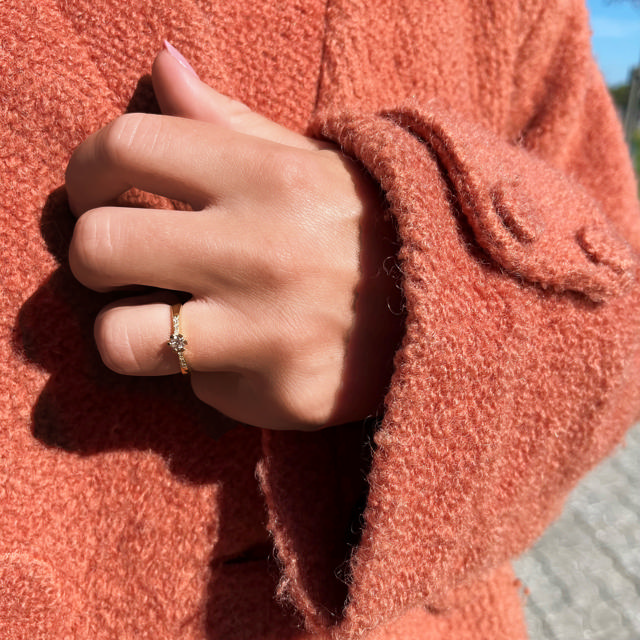 Vida Darling ring 0,20 +0,04 H-W/P1 8 kt