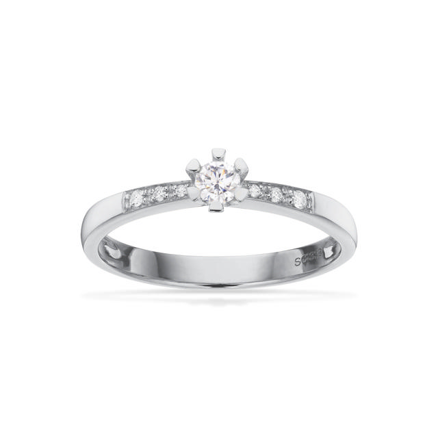 Vida Darling ring 0,10 +0,04 H-W/P1 8 kt