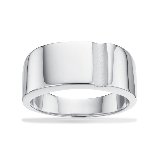 Herrering sølv 