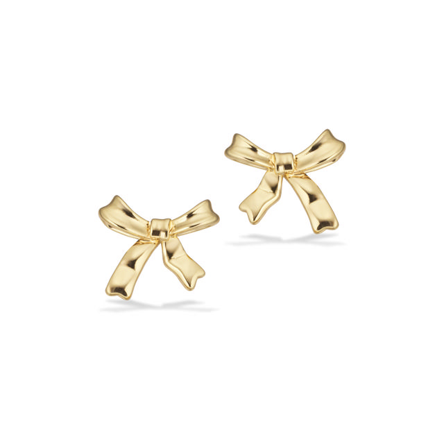 Earsticks bow brass goldplated