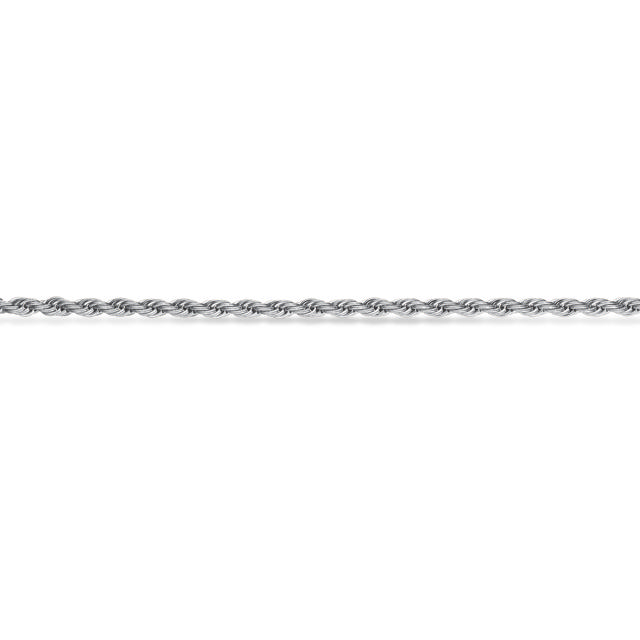 Molly armbånd cordel 3,5 mm stål 19+3 cm