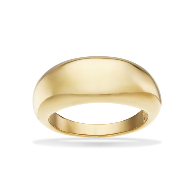 Molly ring stål guldfarvet