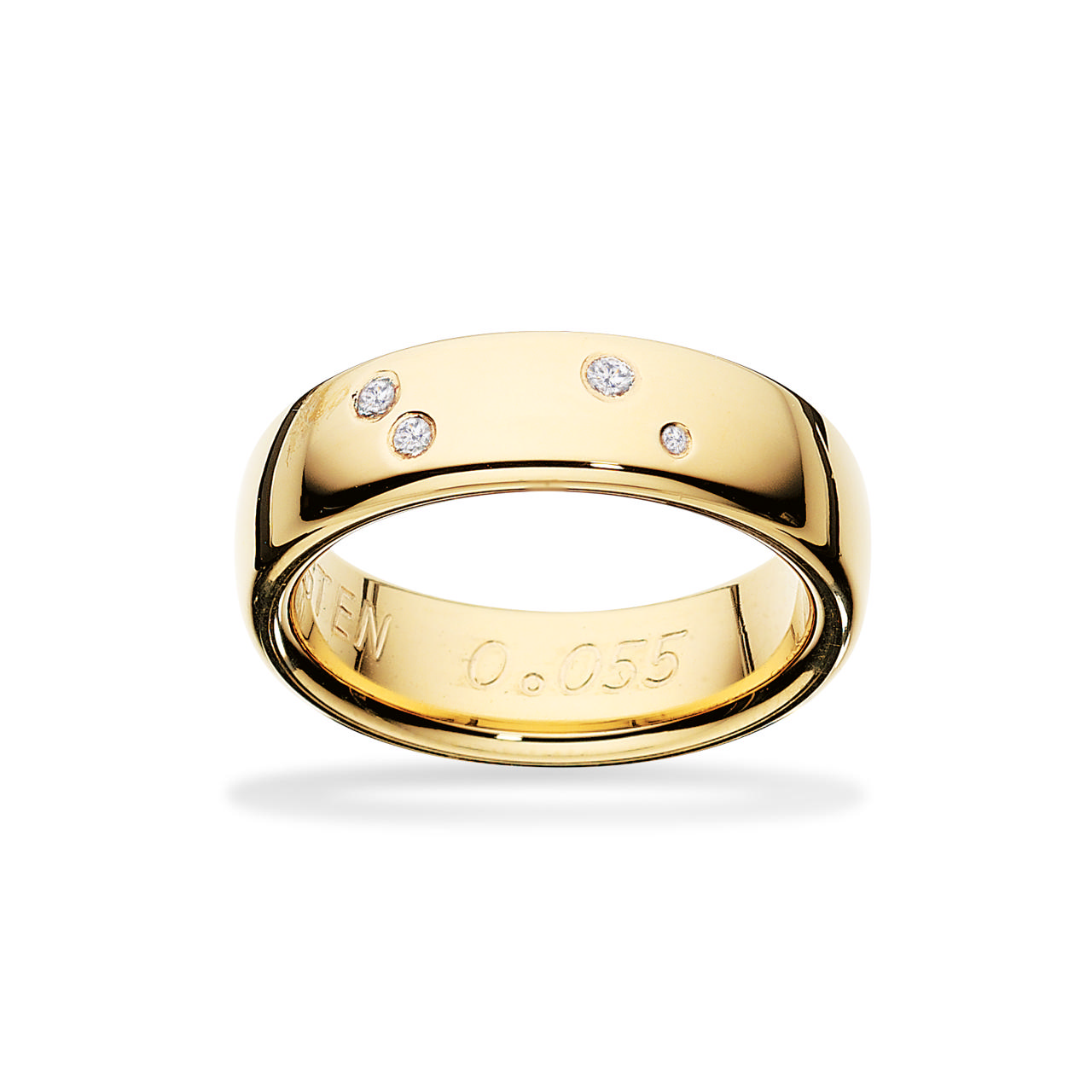 Brillanter isat som vægten 0,055 H-W/SI