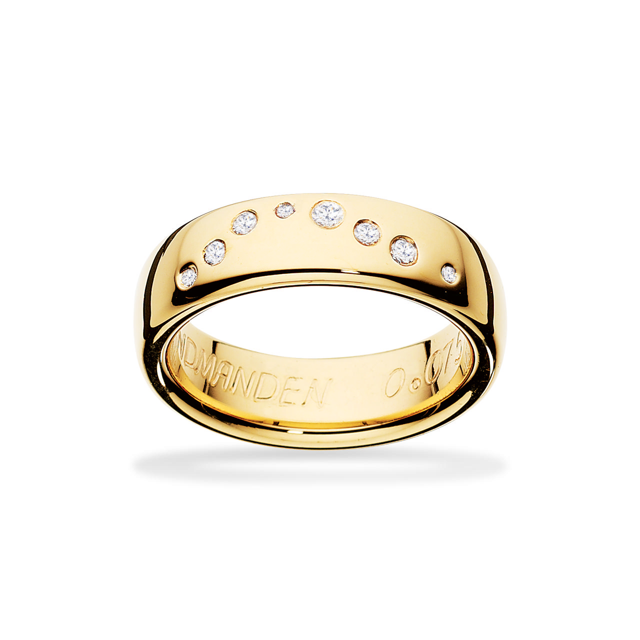 Brillanter isat som vandmand 0,075 H-W/SI