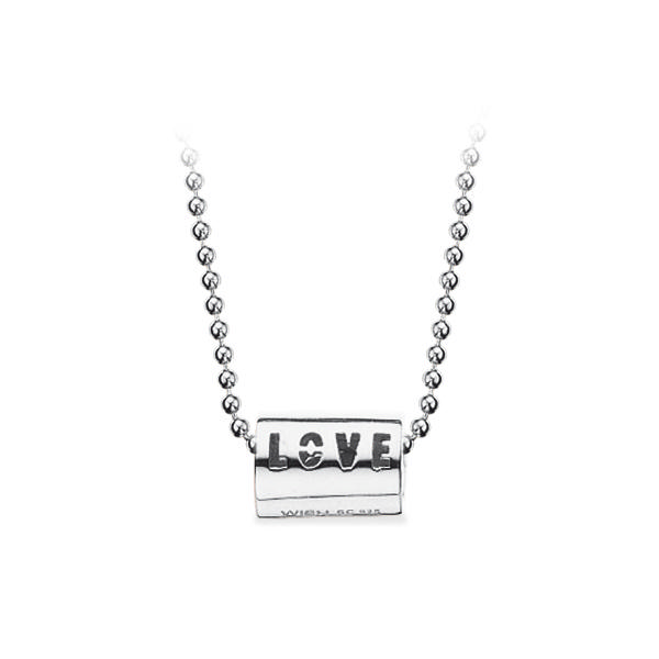 Wish vedhæng sølv ox. m/kæde