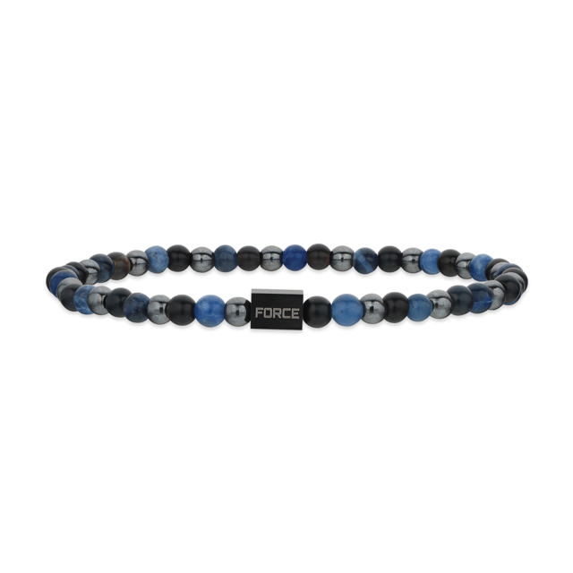 Bracelet sodalite, hematite, agate 19 cm