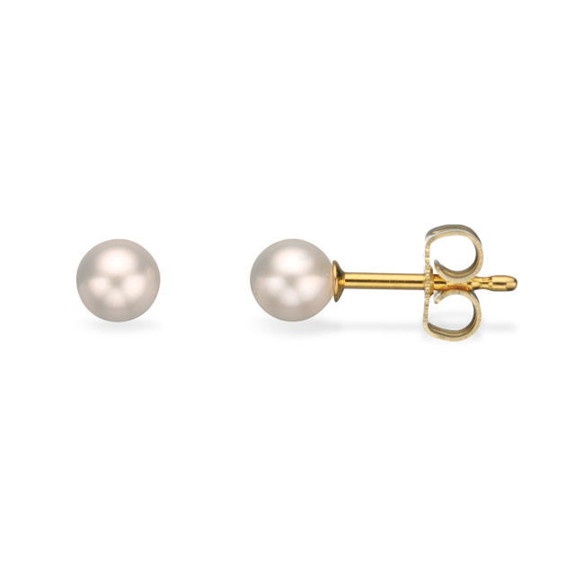 4,5-5 mm Akoya 3/4 8 kt. earstud