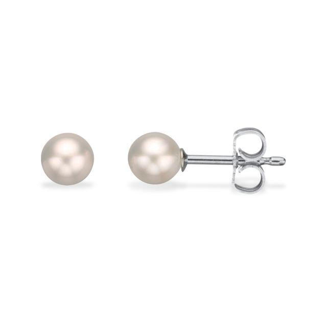 5-5,5 mm Akoya 3/4 silver earstud