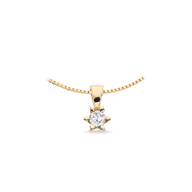 *Victoria vedh. 14 kt. rd 0,15 G-TW/SI