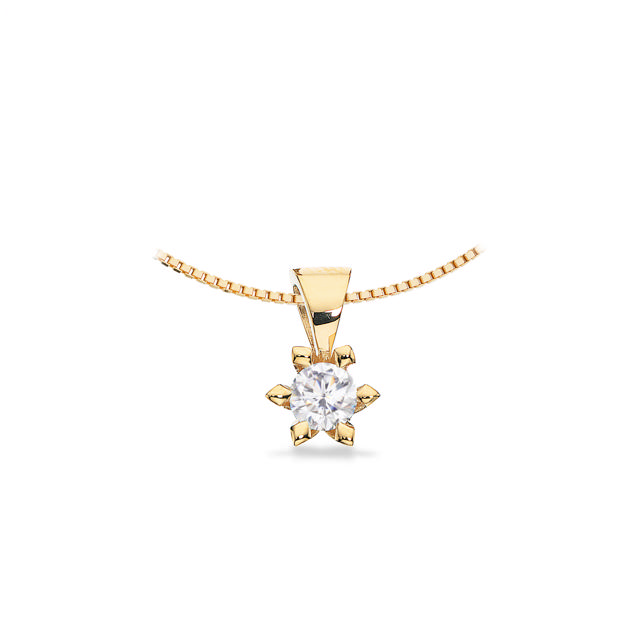 *Victoria vedh. 14 kt. rd 0,33 G-TW/SI