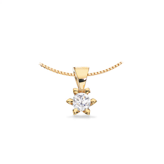 *Victoria vedh. 14 kt. rd 0,40 G-TW/SI