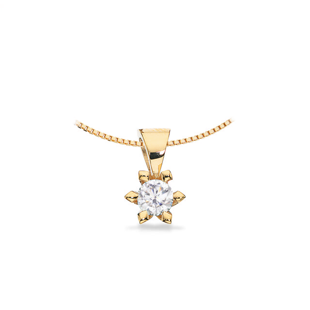 *Victoria vedh. 14 kt. rd 0,50 G-TW/SI