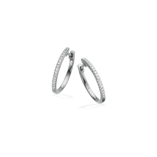 Hoop 0,14 H-W/SI 585 white