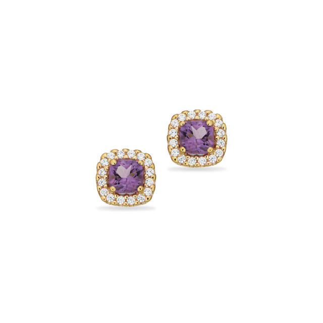 Earsticks amethyst/zir. 333 yell.