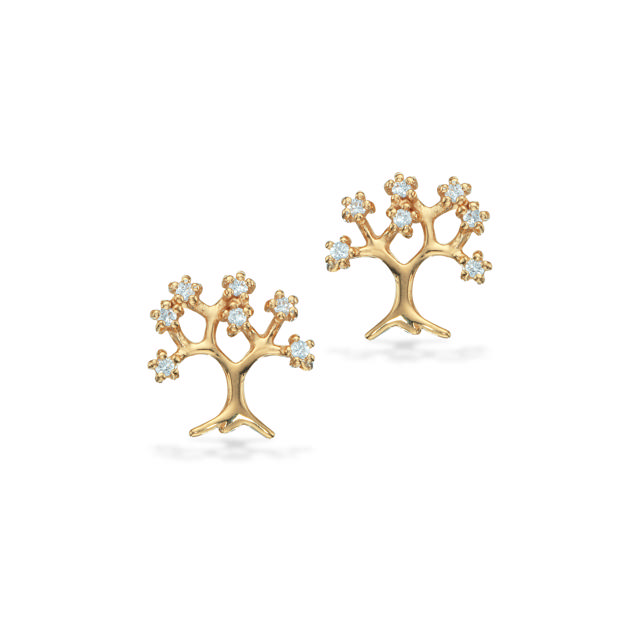 Earsticks zir. 925 goldplated