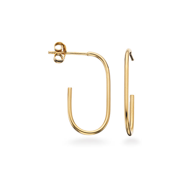 Half creol 925 goldplated