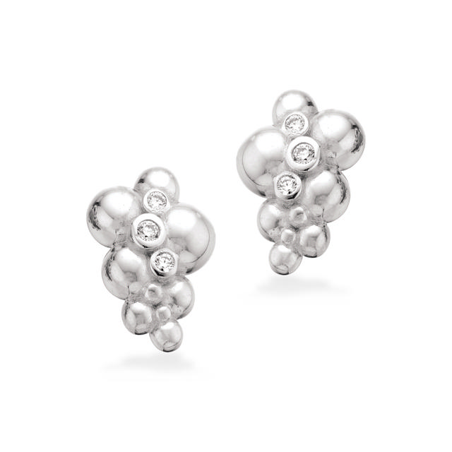 Earsticks zir. 925 platinium