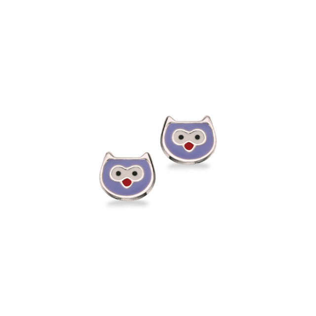 Earsticks purple owl 925
