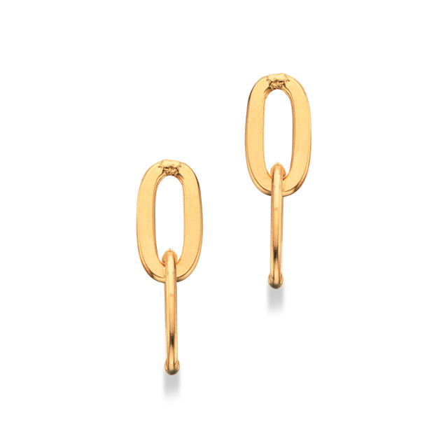 Earsticks links 925 goldplated