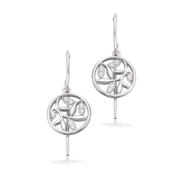 Earhanger zir. 925 rho.