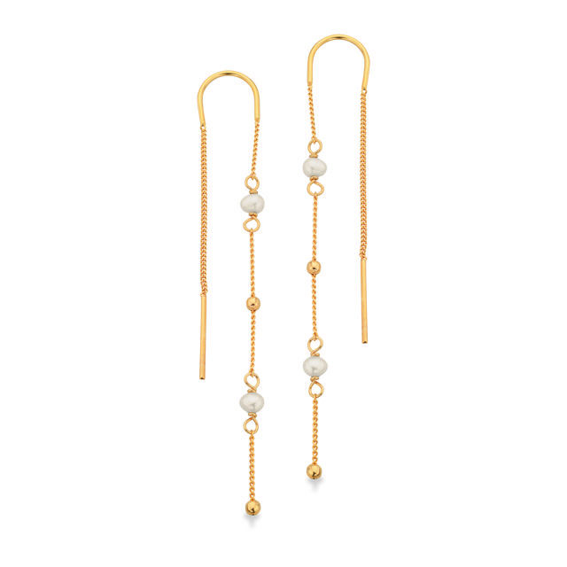 Earchain fwp. 925 goldplated