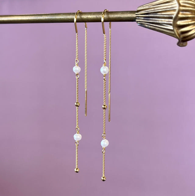 Earchain fwp. 925 goldplated