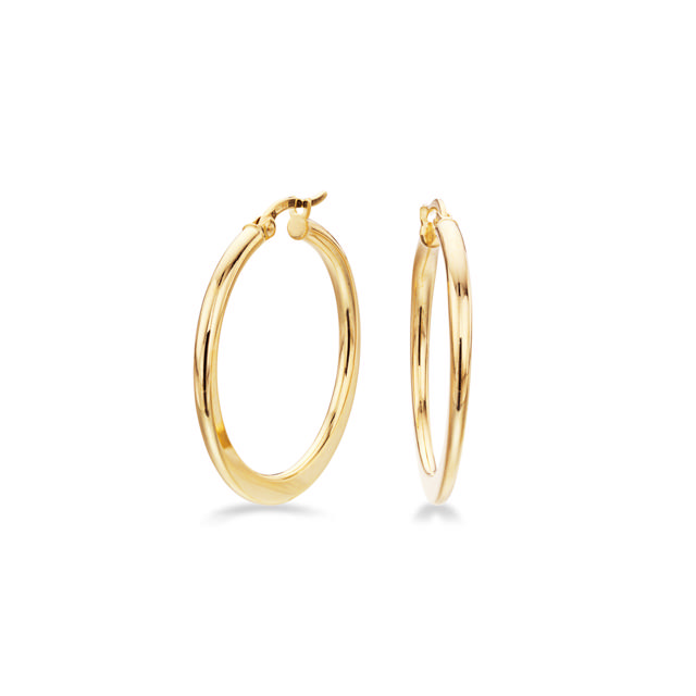 Hoop 925 goldplated