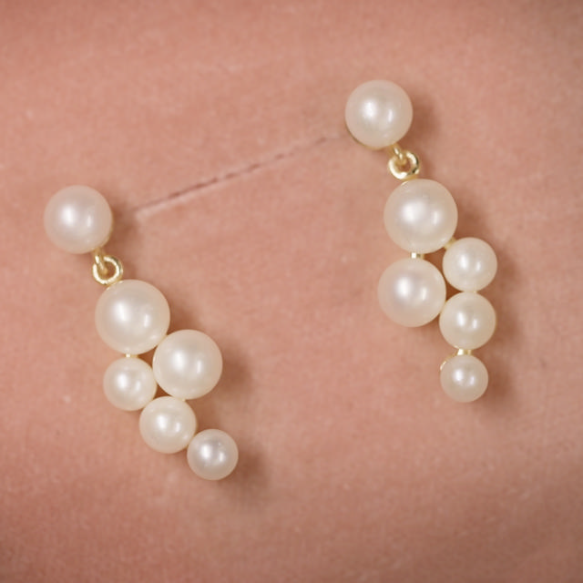 Earsticks fwp. 925 goldplated