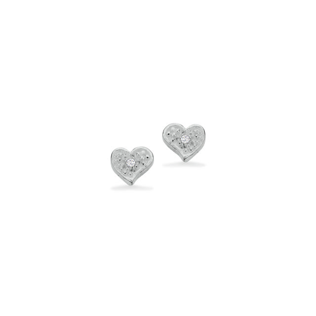Earsticks heart zir. 925