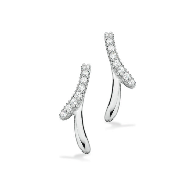 Earsticks zir. 925 rho.