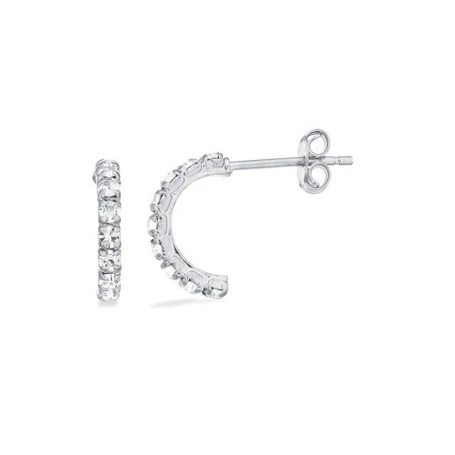 Hoops zir. 925 rho.