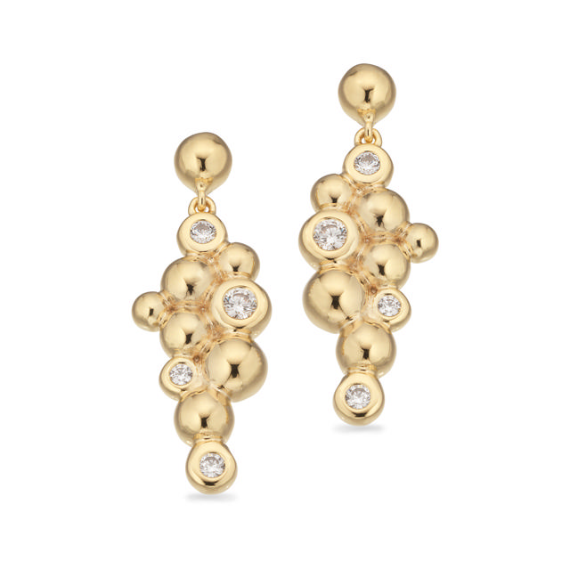 Earsticks zir. 925 goldplated