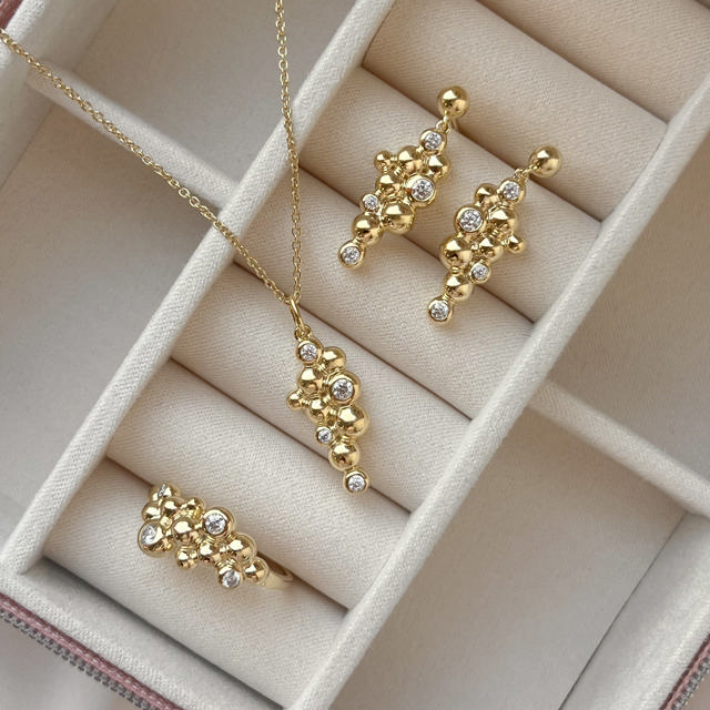 Earsticks zir. 925 goldplated