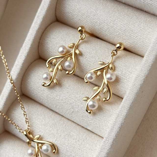 Earhangers fwp. 925 goldplated