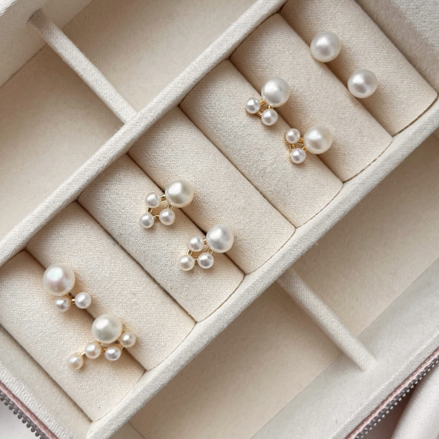 Earsticks 3xfwp. 925 goldplated