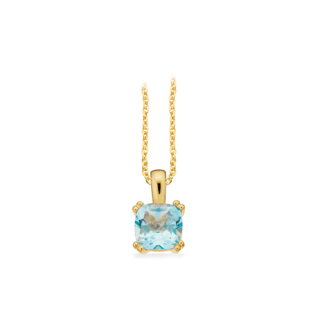 Pendant topaz 333 yell.