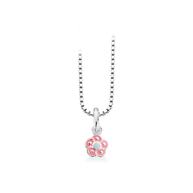 Pendant rose flower 925