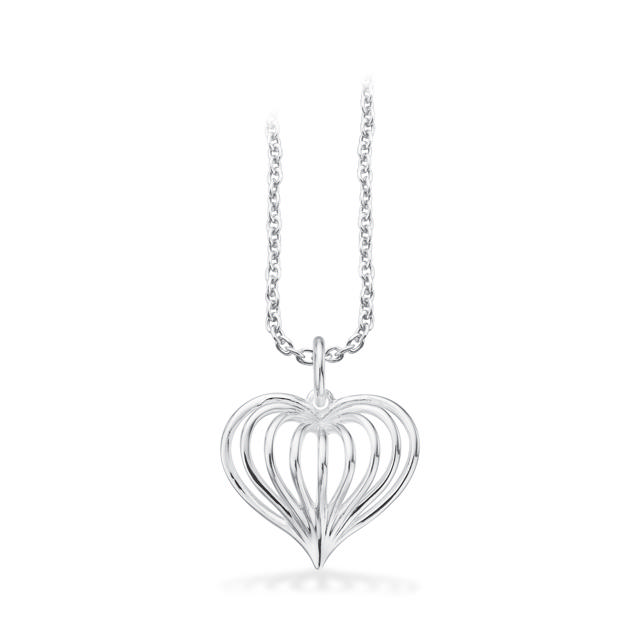 Pendant heart 925